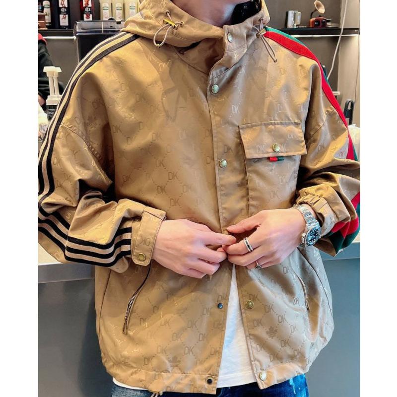 Men's Jacket Spring and Autumn New Fashion Hooded Jacket