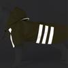 High-Visibility Pet Hooded Raincoat Waterproof Windproof Dog Rain Poncho Pet Coat  Outdoor