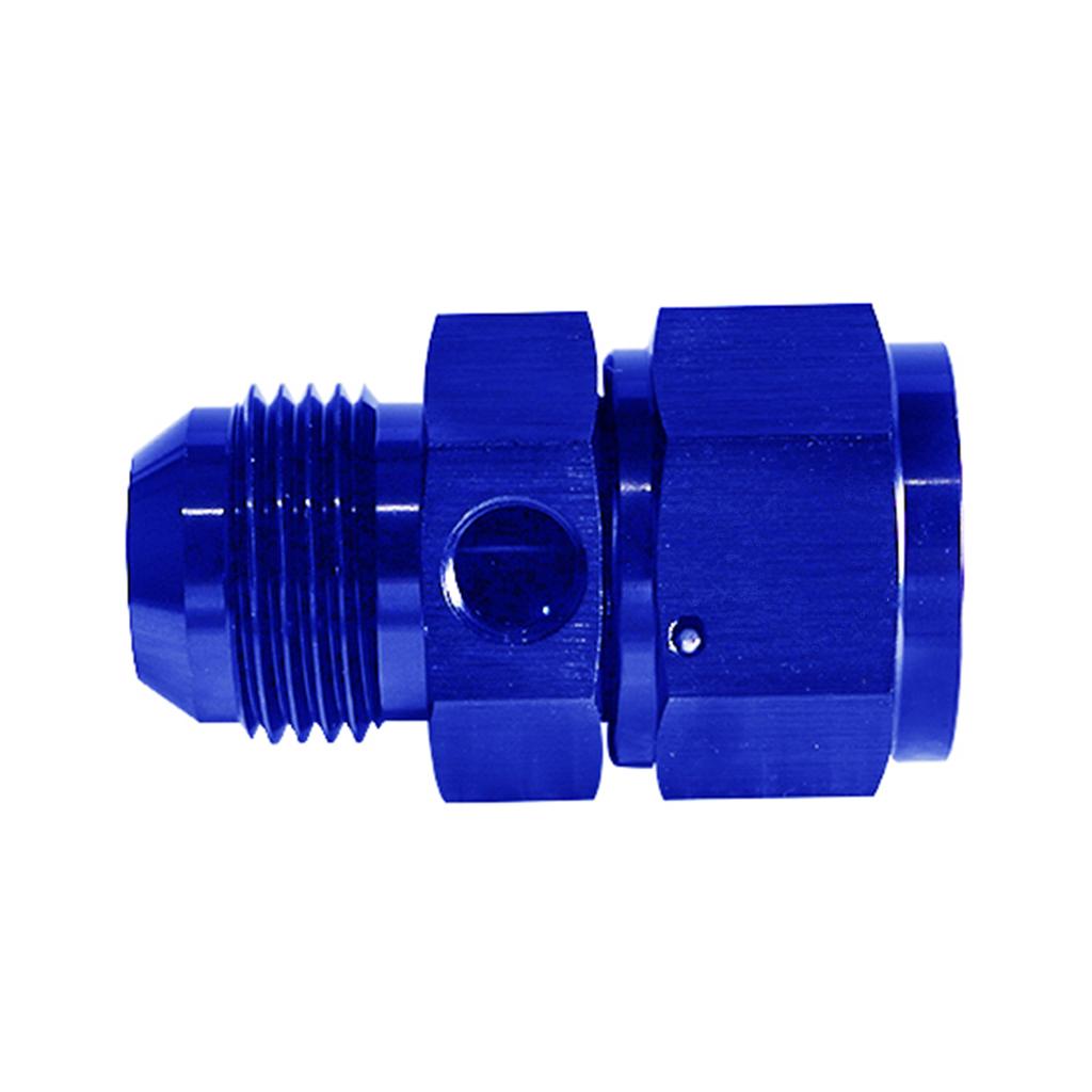AN4 AN6 AN8 AN10 AN12-1/8NPT AN Swivel Joint Connection Aluminum Alloy Used for Oil-Gauge Sensor Side Port Adapter