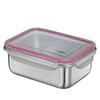 Kuchenprofi Lunch Container, 1.8 L, 16 X 22 X 8.5 Cm, Stainless Steel/plastic