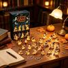 Ghost Theme Party Souvenirs Halloween Advent Calendar 2026 24 Day Countdown Box with Cute Scary Dolls Mini Figures Collectible Toy Set for