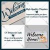 Welcome Home Metal Poster, Tin Signs, Vintage Pet, Family Hanging Plates, Plaque, Bar, Pub, Garden, Farm, Home Wall Decor