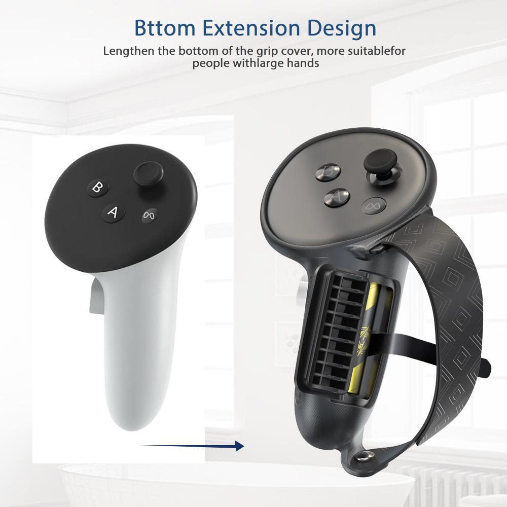 7 In 1 Meta Oculus Quest 3s 3 S Accessories Cover Controller Grips Hand Strap Face Pad Silicone Facial Interface Lens Protector