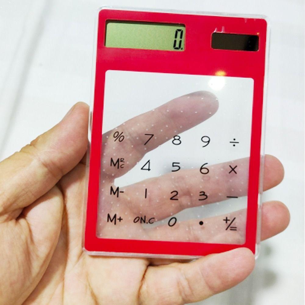 Supplies Scientific Calculator Calculadoras Transparent Solar Calculatrice  Calculator