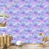 Watercolor Galaxy Wallpaper Blue and Lavender for Living Room and Bedroom 50x1000