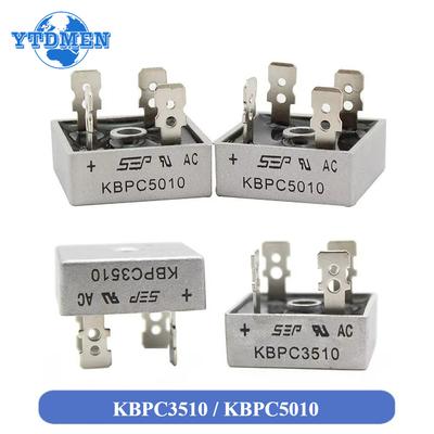 2PCS KBPC3510 KBPC5010 Diode Bridge Rectifier 35A 50A 1000V KBPC 3510 5010 Power Rectifiers Electronic Componentes