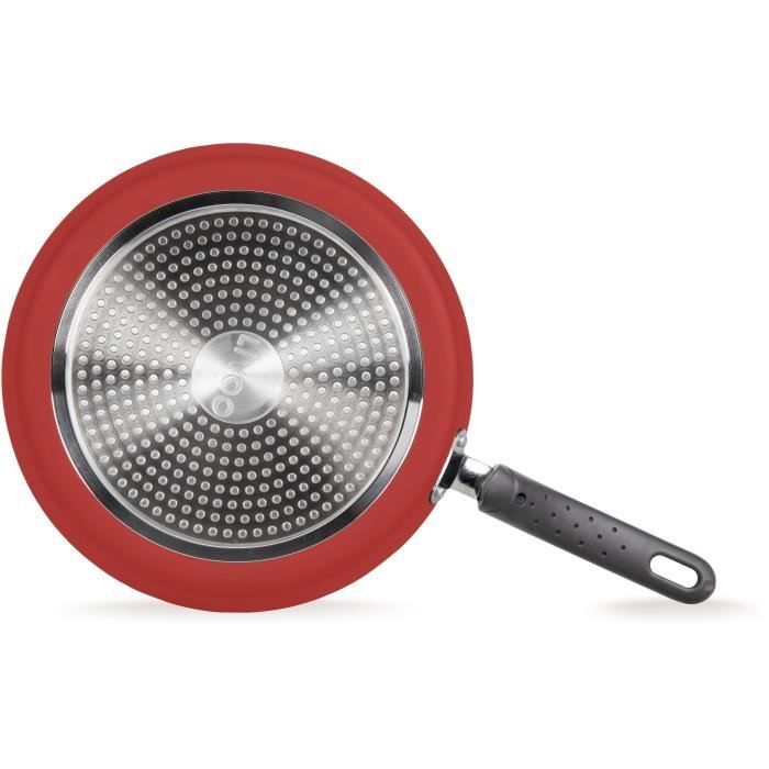 Premier Chef - Crêpière 26 cm - LIVOO - MEP149 - Antiadhésif sans PFOA ni PFOS - Manche silicone - Tous feux dont induction