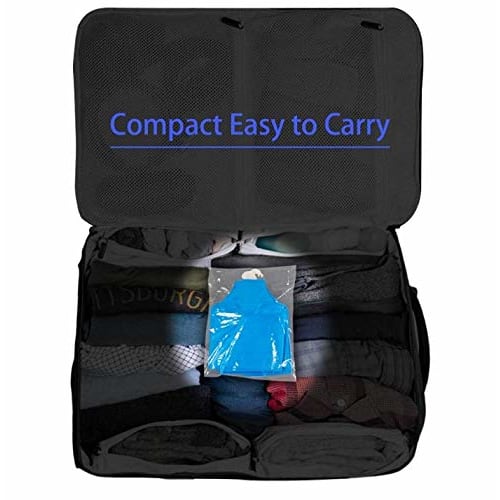 Next Blue Wrinkle-Free Laundry Hanger, Portable Air Hanger for Travel and Home Use, Set of 5