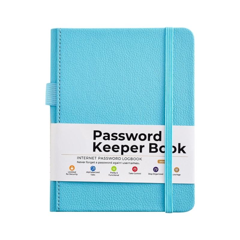 Light Weight Portable Password Collection Notebook Address Information Organiser Book for Travel and Daily Use