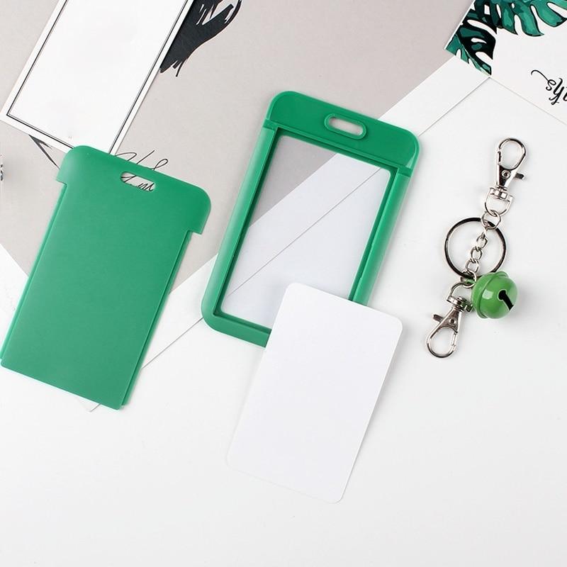 thumbnail image 2 of Key Color Covers Bus ID Card Protective Cover Case Student Meat Keyring Card Campus School Bus Keychain 2 of 9