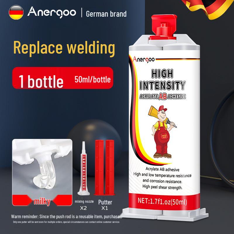 Epoxy Resin AB Glue: Clear, Strong, Quick-Drying Adhesive for Metal, Fishing Rods, Jade, Figurines, Ceramics, and Iron.