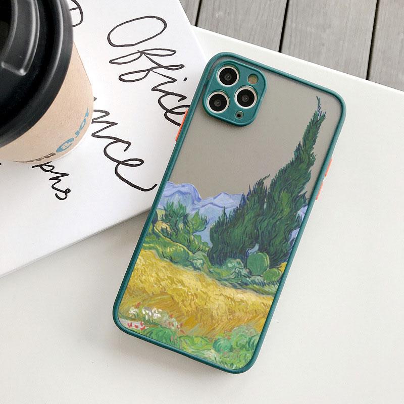 Art Van Gogh Oil Painting For iphone 16 7 8 15 Plus SE 2020 X XR XS 14 11 12 13 Pro Max Mini Phone Case Shockproof Back Cover