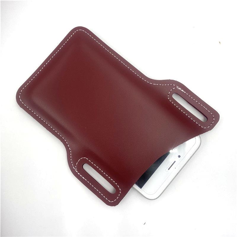 1Pcs Belt Universal Telephone Leather Waist Bag