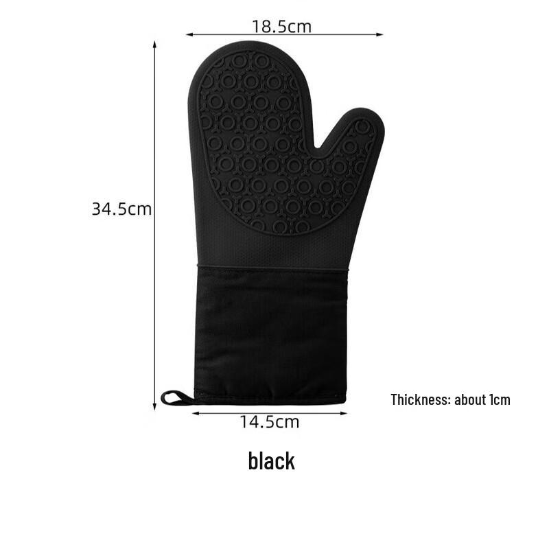 ZISIZ Heat Resistant Microwave Oven Gloves