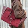 Tote Bag Matte Shoulder Bag Simple and Versatile Women's Handbag Large Capacity Tote Bag