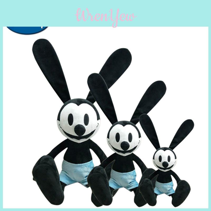 Peluche di Oswald il Coniglio Fortunato Disney Morbido e Coccoloso Bambola Imbottita Per Bambini Di Tutte le Età