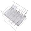 Folding Campfire Grill Portable Camping Barbecue Grill Stainless Steel MultiFunction BBQ Grill