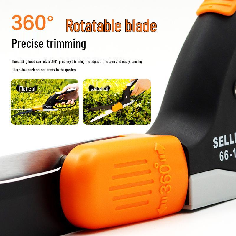 Imported Garden Pruning Scissors for Lawn, Flowers, Bonsai, and Turf Care