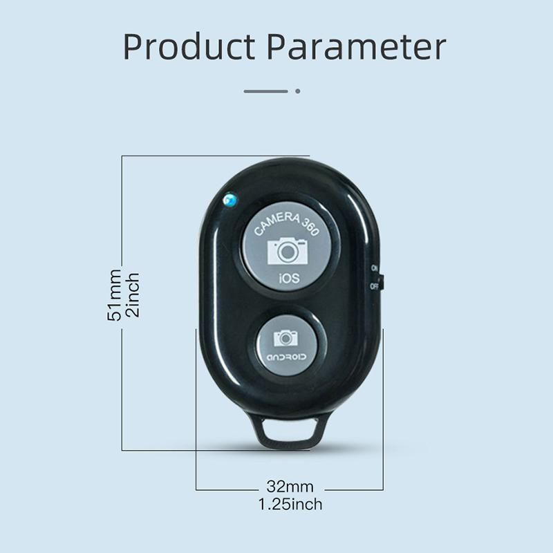 Wireless Bluetooth Camera Remote For Smartphones - Control Your Phone'S Camera To Click Photos & Videos