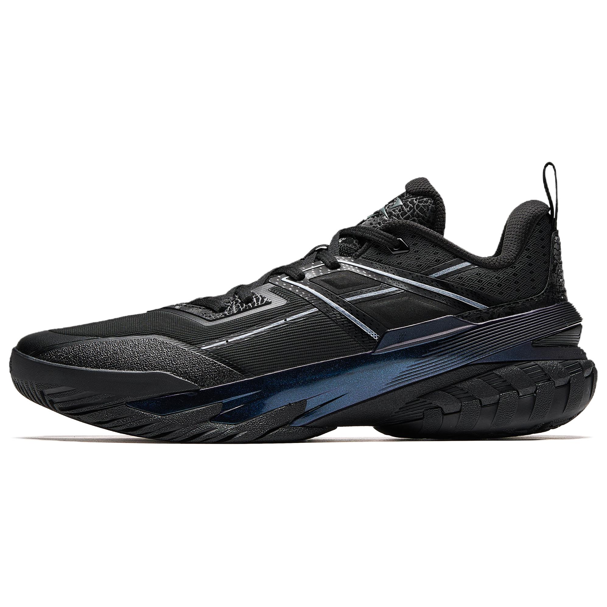 

New Anta Slip Resistant, Abrasion Resistant, Anti Rollover Low top Basketball Shoes Men s Black 912541602Q-1 44