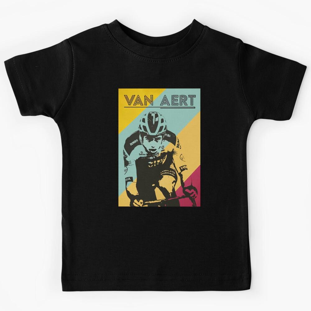 wout van aert retro   Kids T-Shirt 120