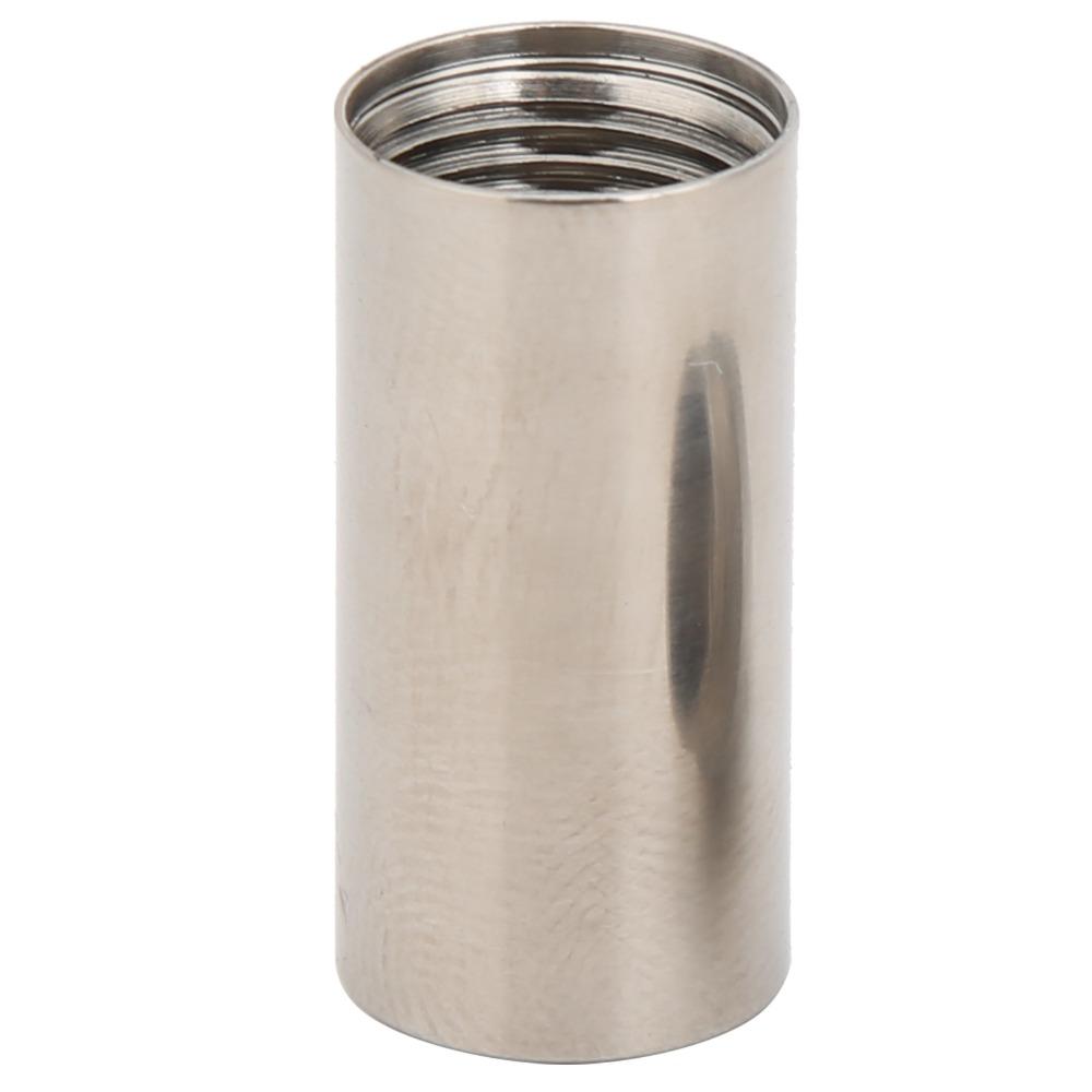 2 Pcs Mini Waterproof Pill Case Stainless Steel Pill Case Keychain Durable Pill Case  Travelling
