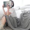 Bamboo Fiber Blanket Lunch Break Blanket Summer Cooling Sofa Bed Air Condition Blankets for Kids Adults Bedding Cover