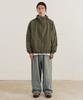 Filluminate Crease Washed Windbreaker - Khaki