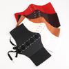European and American Court Style Fashion Women's Lace-up Loose Tight Corset Waist Seal Women's Dress Elastic Corset Waist Width