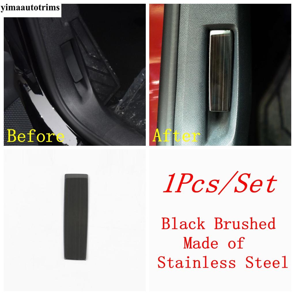 

Car Front Engine Hood Switch Knob Stickers Cover Trim Metal Accessories For Peugeot 3008 5008 GT 2017 - 2024 / 508 - 2024 Black Brushed