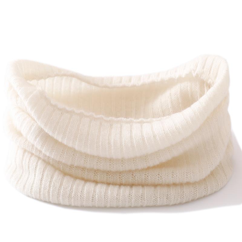 Winter Warm Neck Cover 100% Merino Wool Women's Solid Knit Neck Cover Ski Outdoor Warm Women's Small Neck Cover