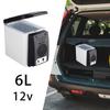 6L Portable 12v Mini Car Freezer Cooler Warmer Electric Fridge Travel Box