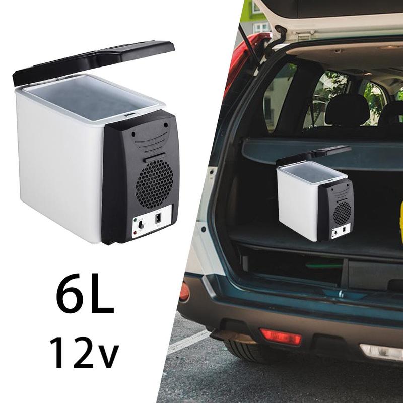 6L Portable 12v Mini Car Freezer Cooler Warmer Electric Fridge Travel Box