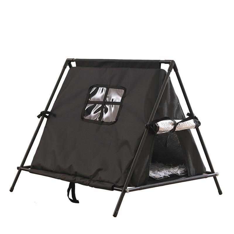 Cat litter winter warm stray outdoor four seasons universal cat litter sealed semi-closed pet supplies