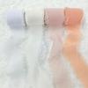 Hand-Torn Raw Edge Chiffon Ribbon Bouquet Streamer for Wedding Flowers