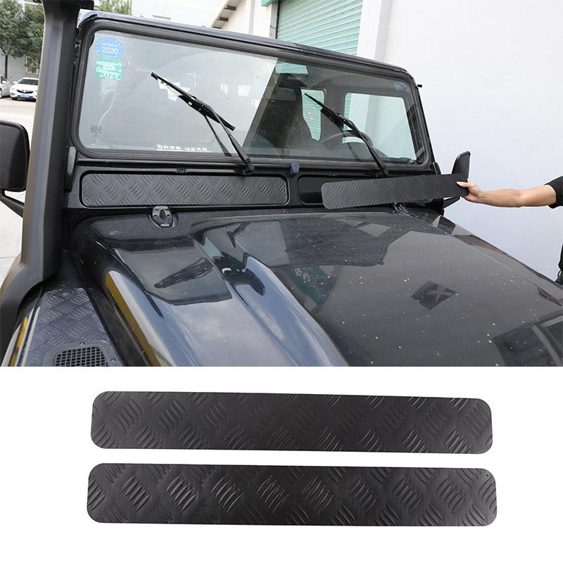 For Land Rover Defender 90 110 130 2004-18 Alloy Car Front Bumper Tailgate Roof Window Inner Door Fuel Tank Cap Hood Accessories