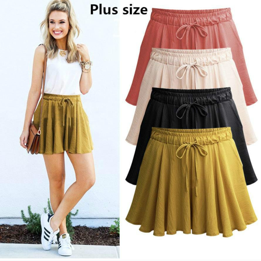 High-Waist Fungus A-Line Skirt Shorts main image 0