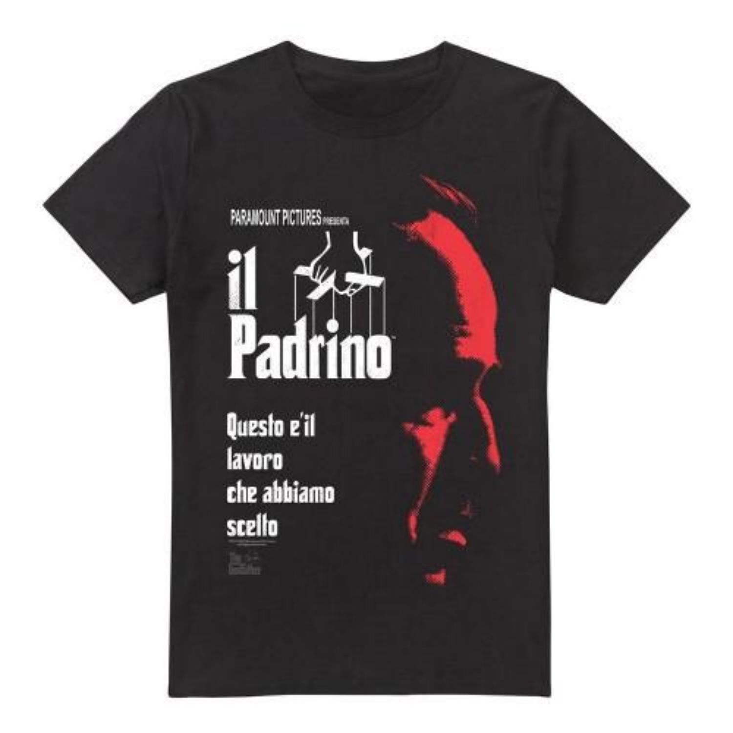 The Godfather Men s Italian Profile T-Shirt S чёрный