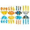 Portable Silicone Mold DIY Earrings Casting Molds Cloud Lightnings Shapes Jewelry Making Moulds for DIY Enthusiasts