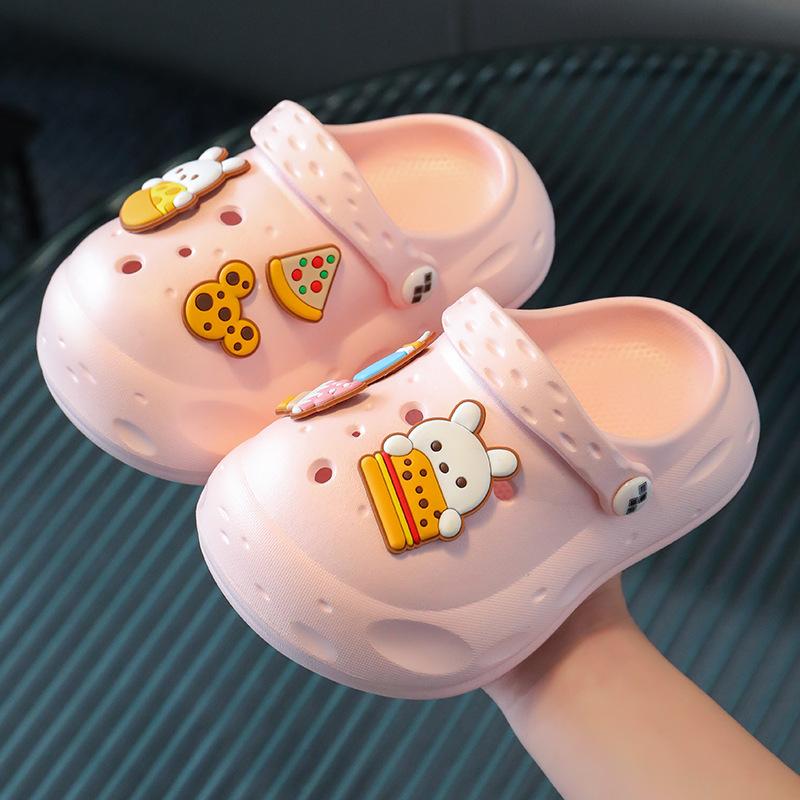 Eva Children's Clogs Summer Girls Indoor Non-Slip Boys Big Kids Baby Sandals Outdoor Beach Sandals