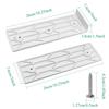 Boat Trailer Bunk Slide Pads and Boat Trailer Glide Bunk Enders for Launching & Loading Boat on/Off Trailer Easier 3" X 10"