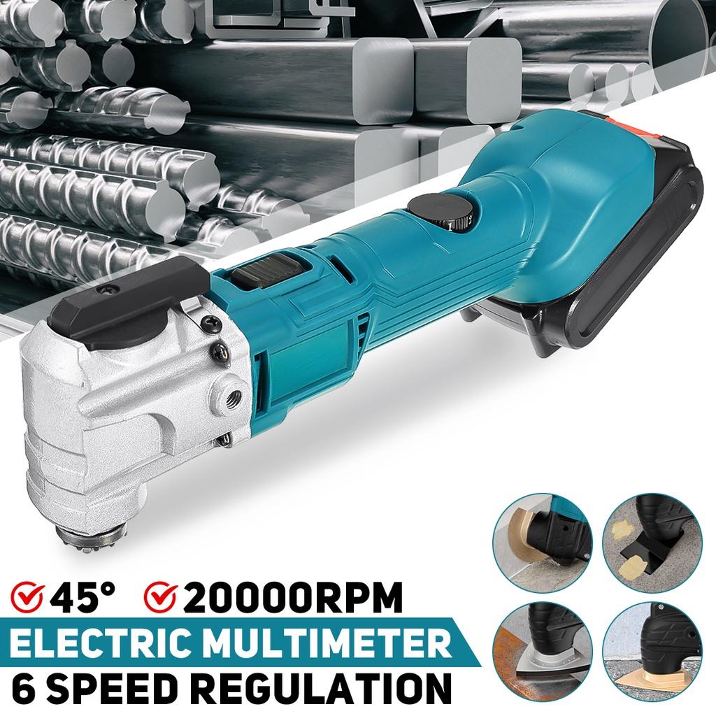 Unealtă Oscilantă Fără Fir 6 Viteze 220V Electric Trimmer Fierăstrău Renovator pentru Prelucrarea Lemnului Putere Casă Bricolaj Trimăr Lemn Multi Unealtă