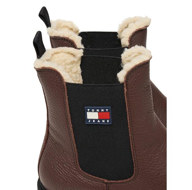 Tommy Jeans Chelsea Boots Tjw Chelsea Boot Wl EN0EN02826 Brown