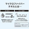 Nitori Microfiber Bath Towel Baggio Light Gray NITORI 7771522