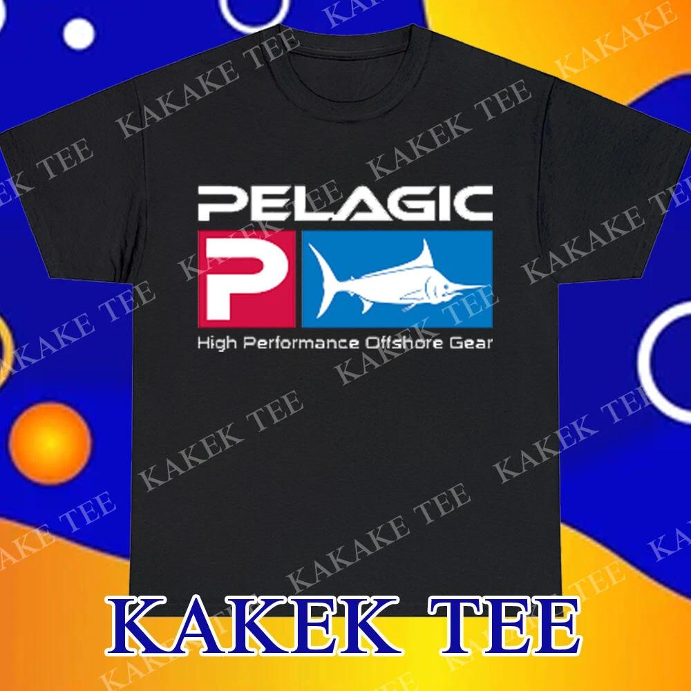 New Pelagic Fishing Logo T-Shirt Funny Size S to 5XL XS