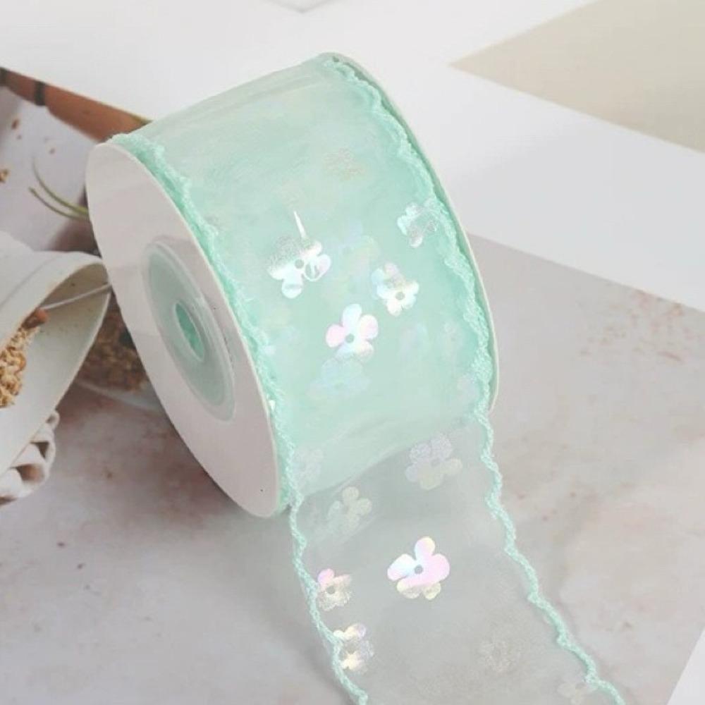 

Gift Wrapping Bouquets Silk Ribbon 4cm Gifts Packaging Material New DIY Decor