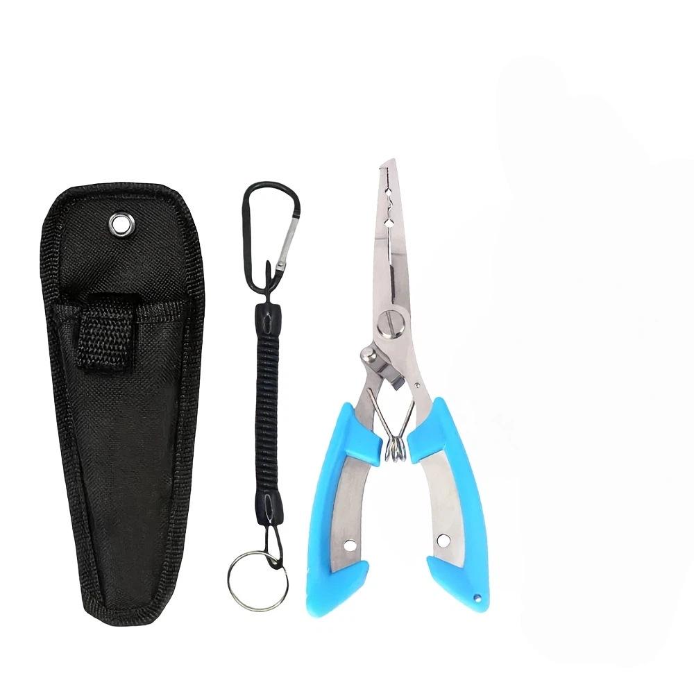 Multi-Functional Rust-Proof Fishing Pliers Set with Line Cutter