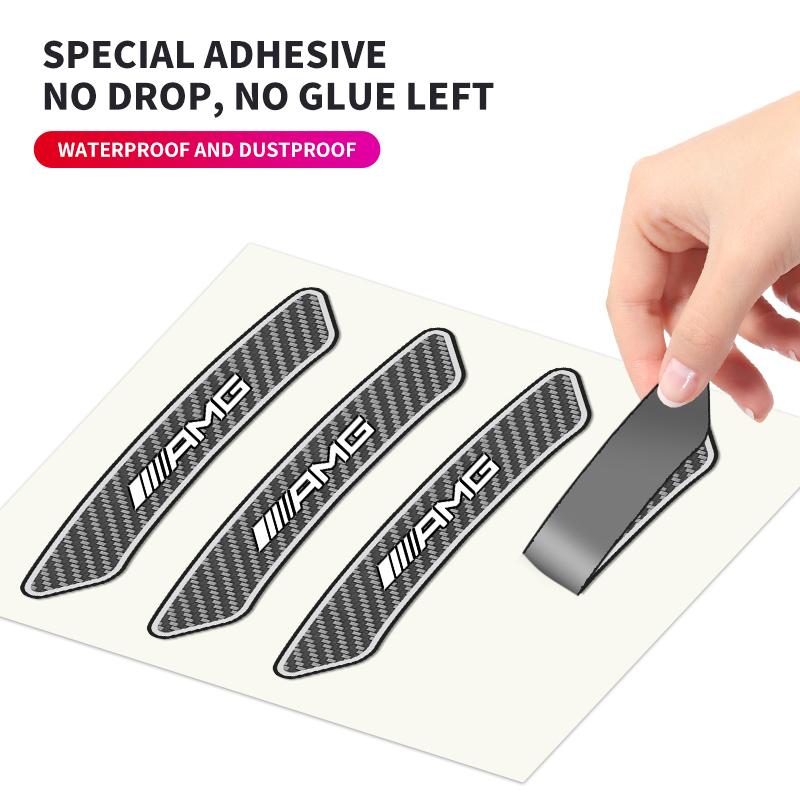 Car Accessories Decora Decal Wheel Hub Aluminum Alloy Stickers For Mercedes Benz W211 W203 W204 W210 AMG W202 CLA W212 W220 W205