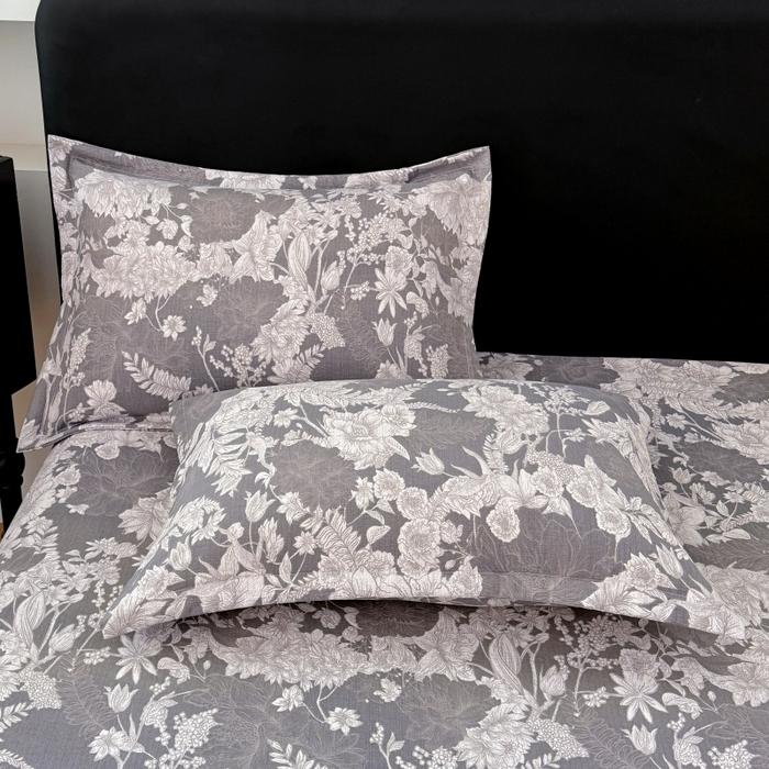 2pcs Soft linen type cloth Fabric Breathable  Pillowcase