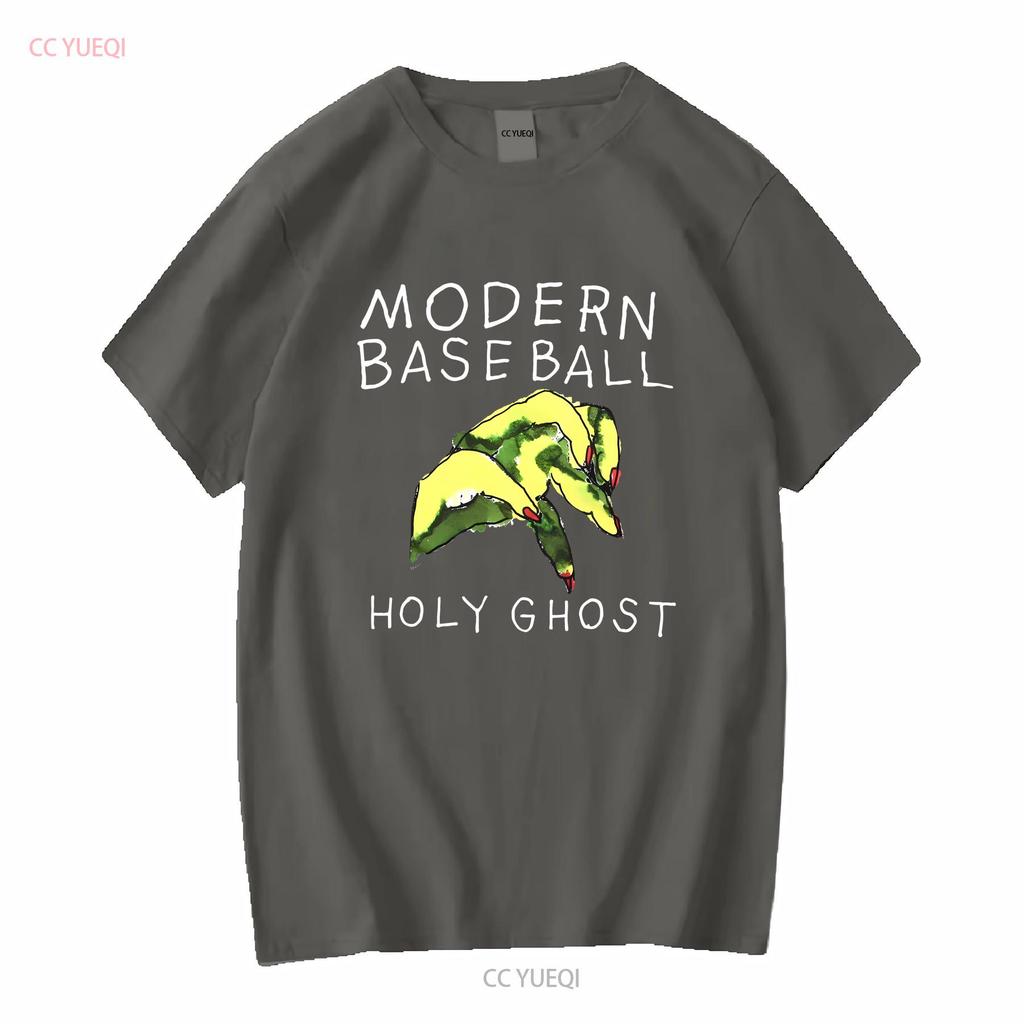 T-shirt en Coton Esprit Saint Baseball Moderne Tailles Complètes S 5xl Sn74 Manches Longues Ou Courtes Lavage Vintage Élégant Respirant Décontracté